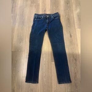Levi's Men's Slim Jeans in Dark Blue